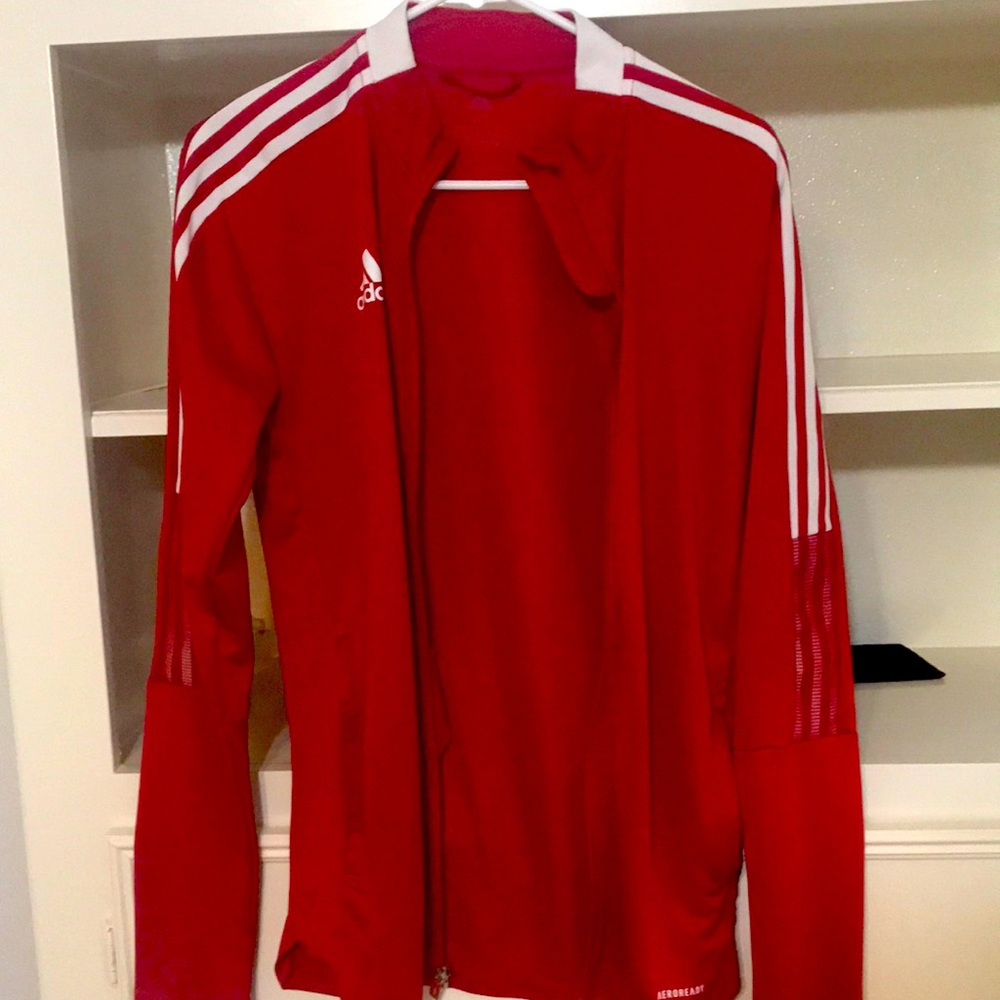 Adidas Primegreen three stripe sweater